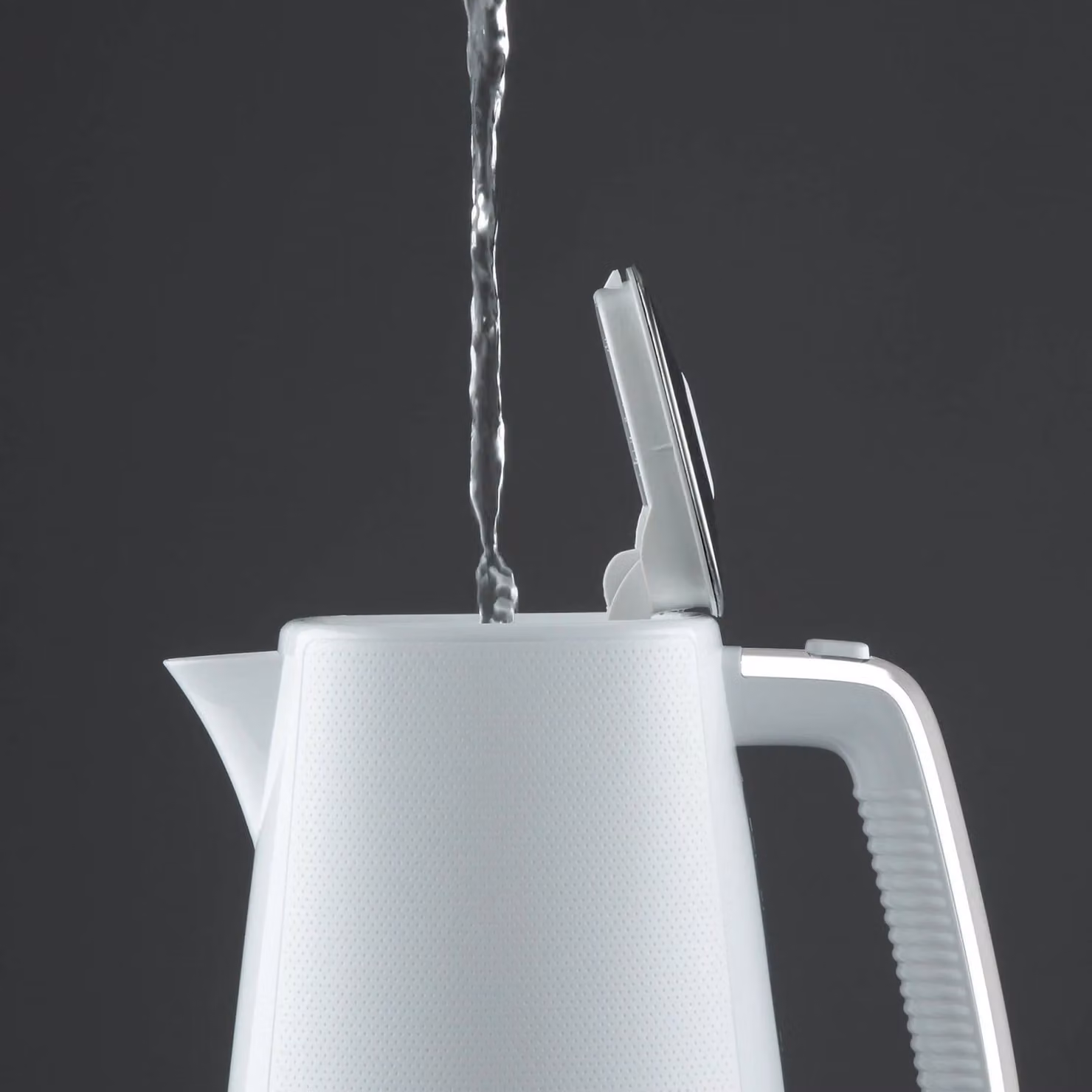 Daewoo Stirling Series Cordless Jug Kettle with Swivel Base, 1.7 l, 3 kW Rapid Boil, White – 2
