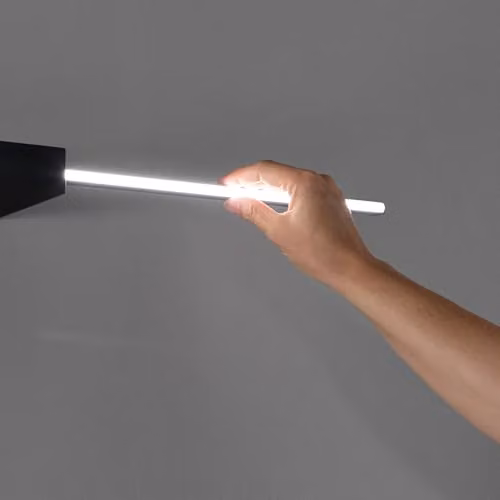 Netlighting Theo 2 Light Integrated LED Wall Lamp in Black, 900Lm, 3000K Warm White – 2