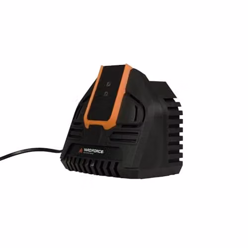 Yard Force 40V 2Ah Compact Battery Charger in Black