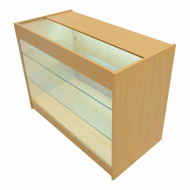 Monstershop Apollo LED Shop Counter Set LM60 and 2 x K1200 in Maple Beige