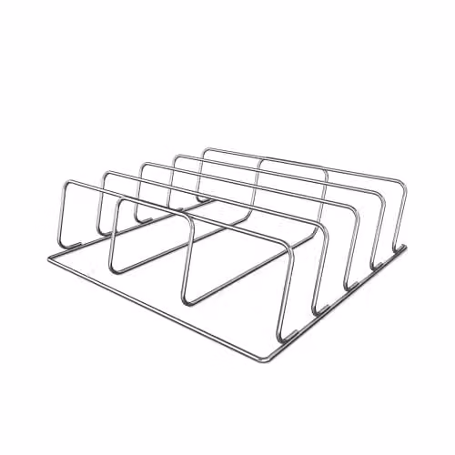 Ninja Woodfire XL Rib Rack in Silver for Grilling up to 4 Full Racks of Ribs