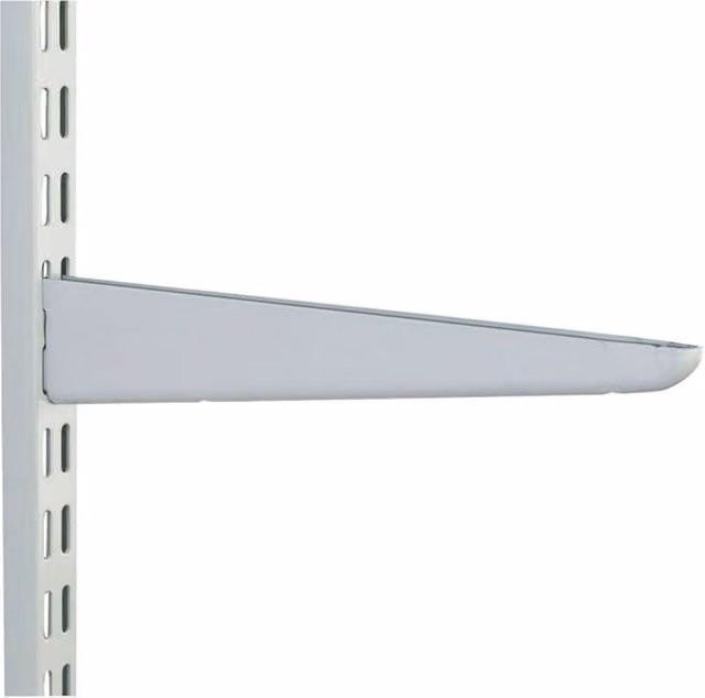 Prosolve Twin Slot Bracket, White, 370 mm, Box of 10