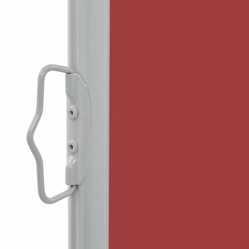 Berkfield Home Red Retractable Side Awning with Manual Pull and Polyester Fabric, W/D/H: 300 x 140 cm – 3
