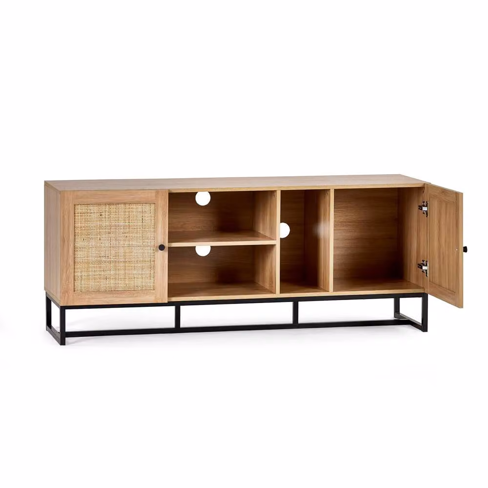 Cheshire Premium Portree Modern TV Unit in Light Oak – 2