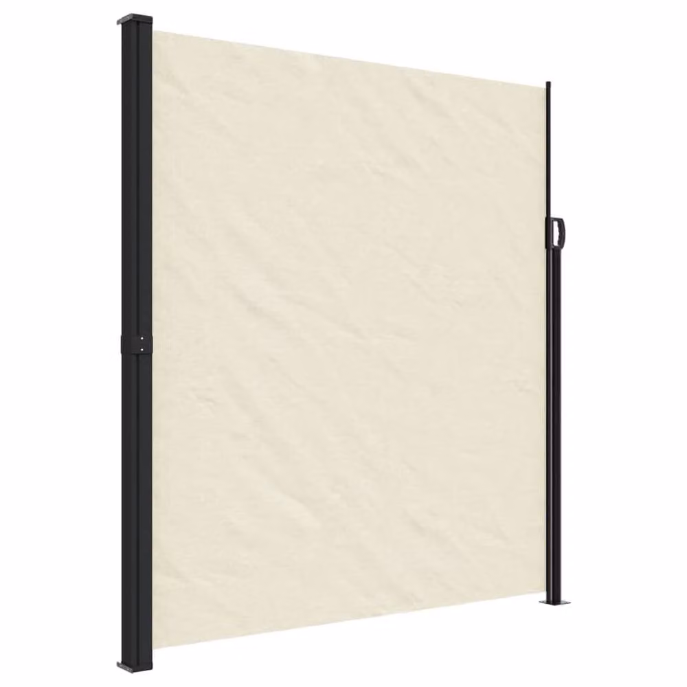 Berkfield Home Retractable Side Awning in Beige Polyester, W/H: 600 x 220 cm – 2