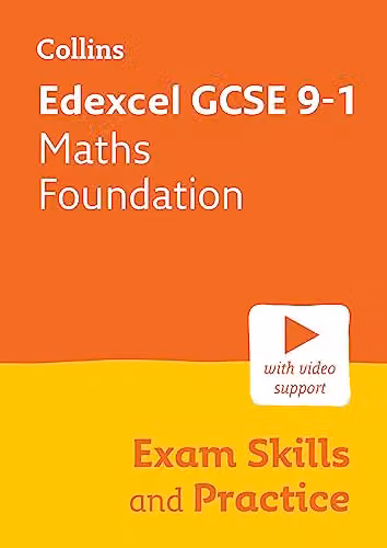 Collins Edexcel GCSE 9-1 Maths Foundation Exam Skills and Practice Book – 1