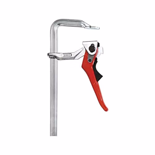Bessey G20H Lever Clamp in Red and Grey with 20 cm Capacity