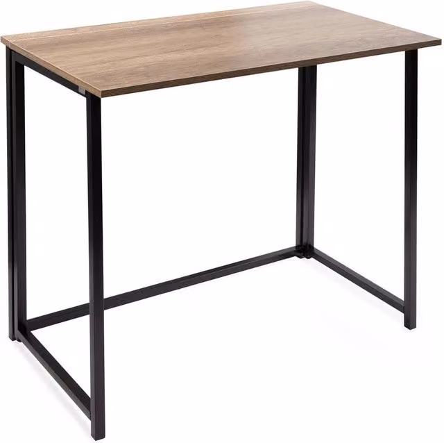 Havendro Brown Wooden Folding Computer Desk and Laptop Work Table – 1