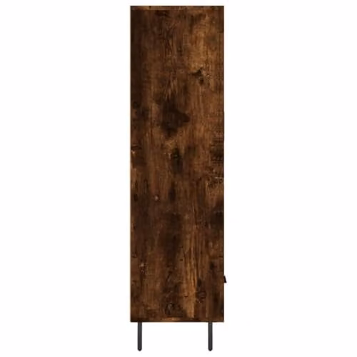 vidaXL Modern Highboard in Smoked Oak, W/D/H: 69.5 x 31 x 115 cm – 5