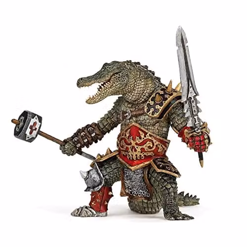 Papo Green Mutant Crocodile Figurine from the Fantasy Collection – 1