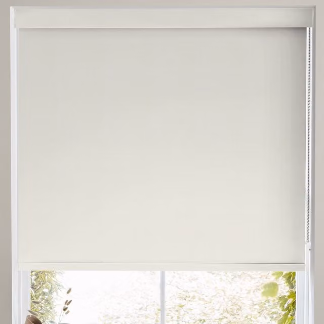 Terrys Plain Blackout Textile Blind in Beige