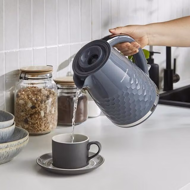 Morphy Richards Hive Kettle, Grey, 1.5 l