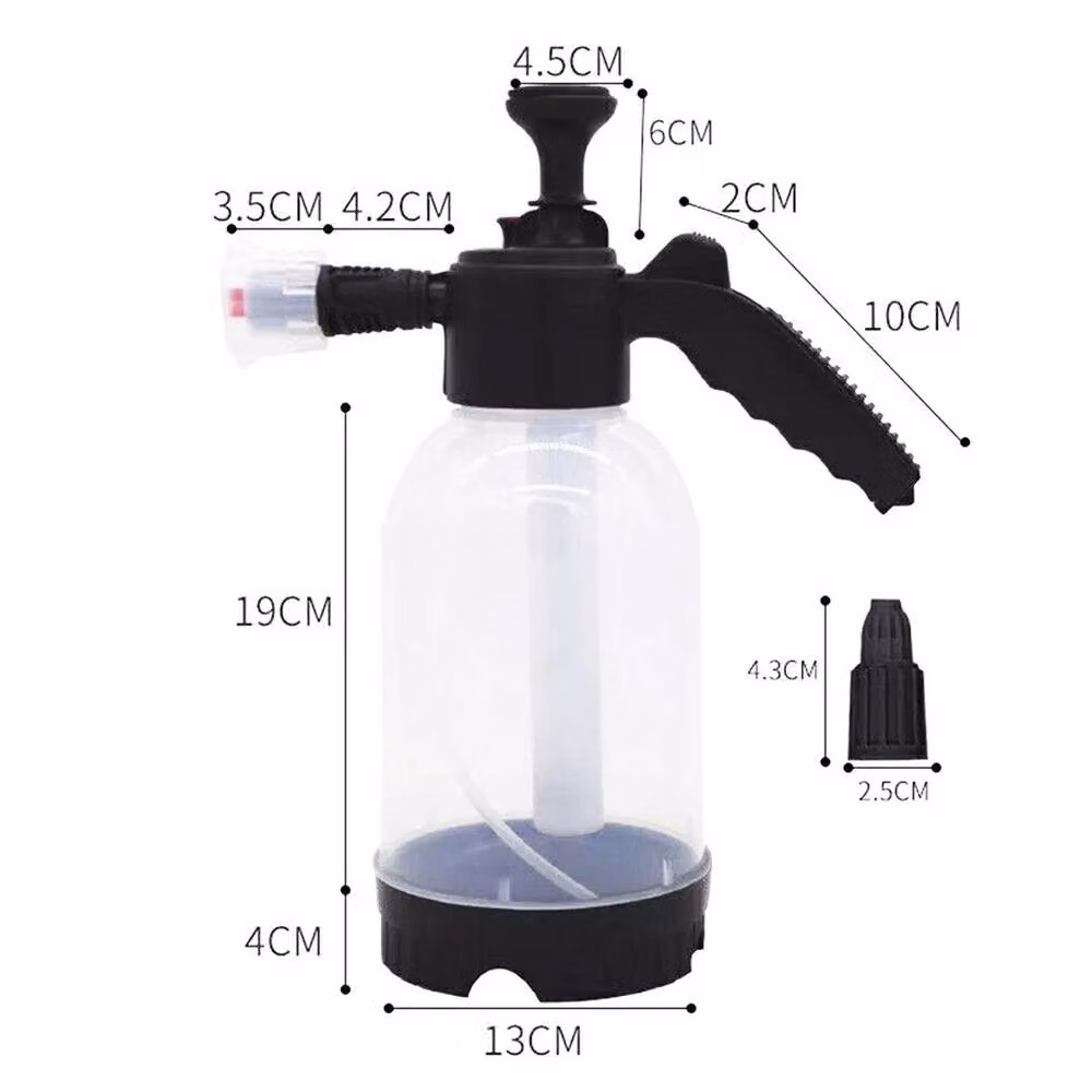 PAWNORA Hand Held Car Wash Foam Sprayer, 2L, White and Transparent – 2