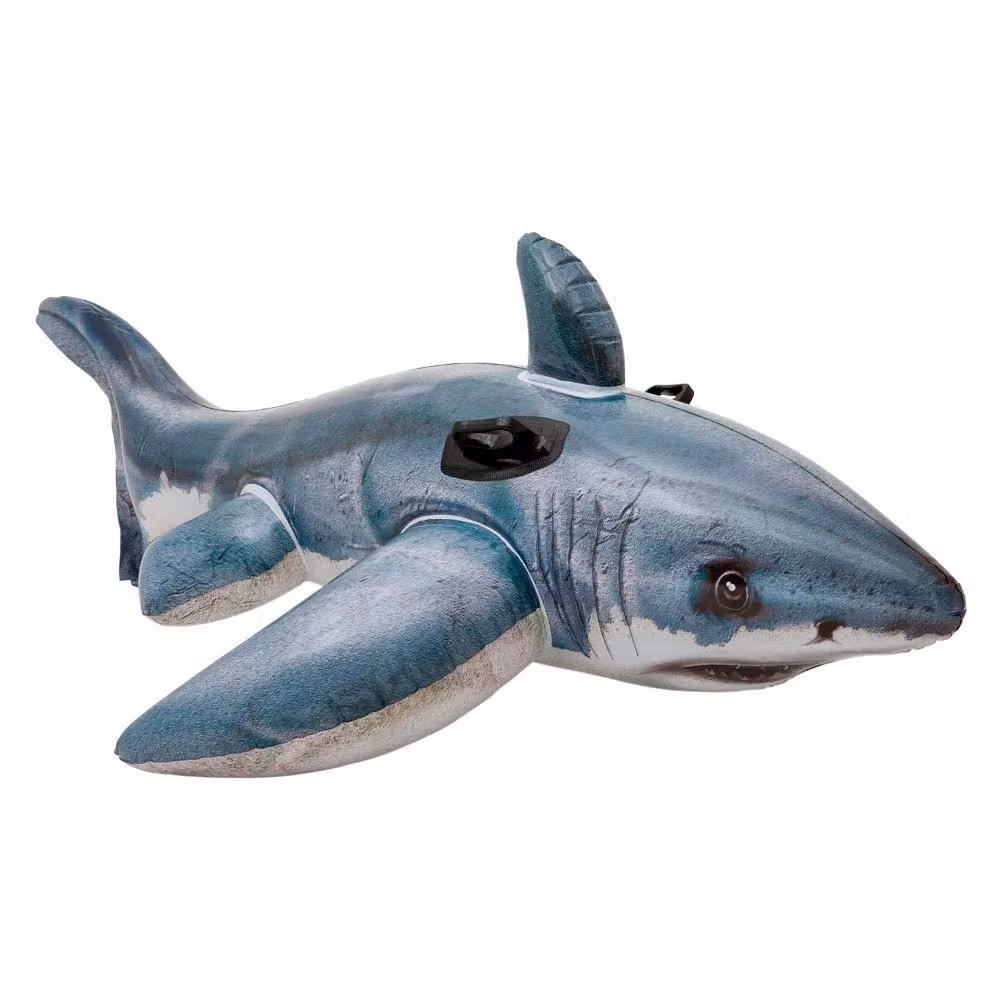 Intex Shark and Water Gun Inflatable Pool Ride-On, Multicolour – 2