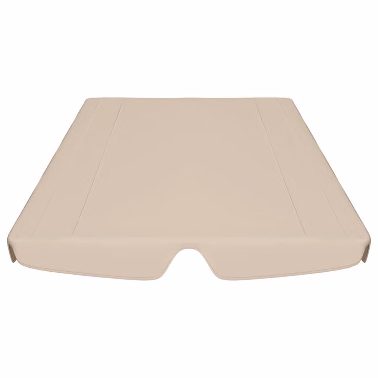 Berkfield Home Replacement Canopy for Garden Swing in Beige W: 150 cm, D: 105 cm, H: 70 cm