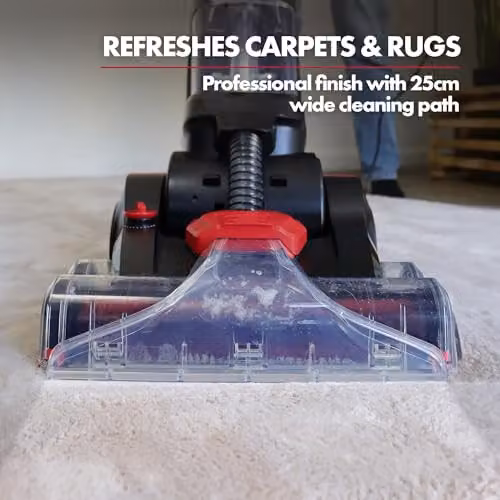 Ewbank HYDROC2 Deep Clean Carpet and Upholstery Washer Cleaner Machine in Black and Red with 1.7 Litre Water Tank – 3