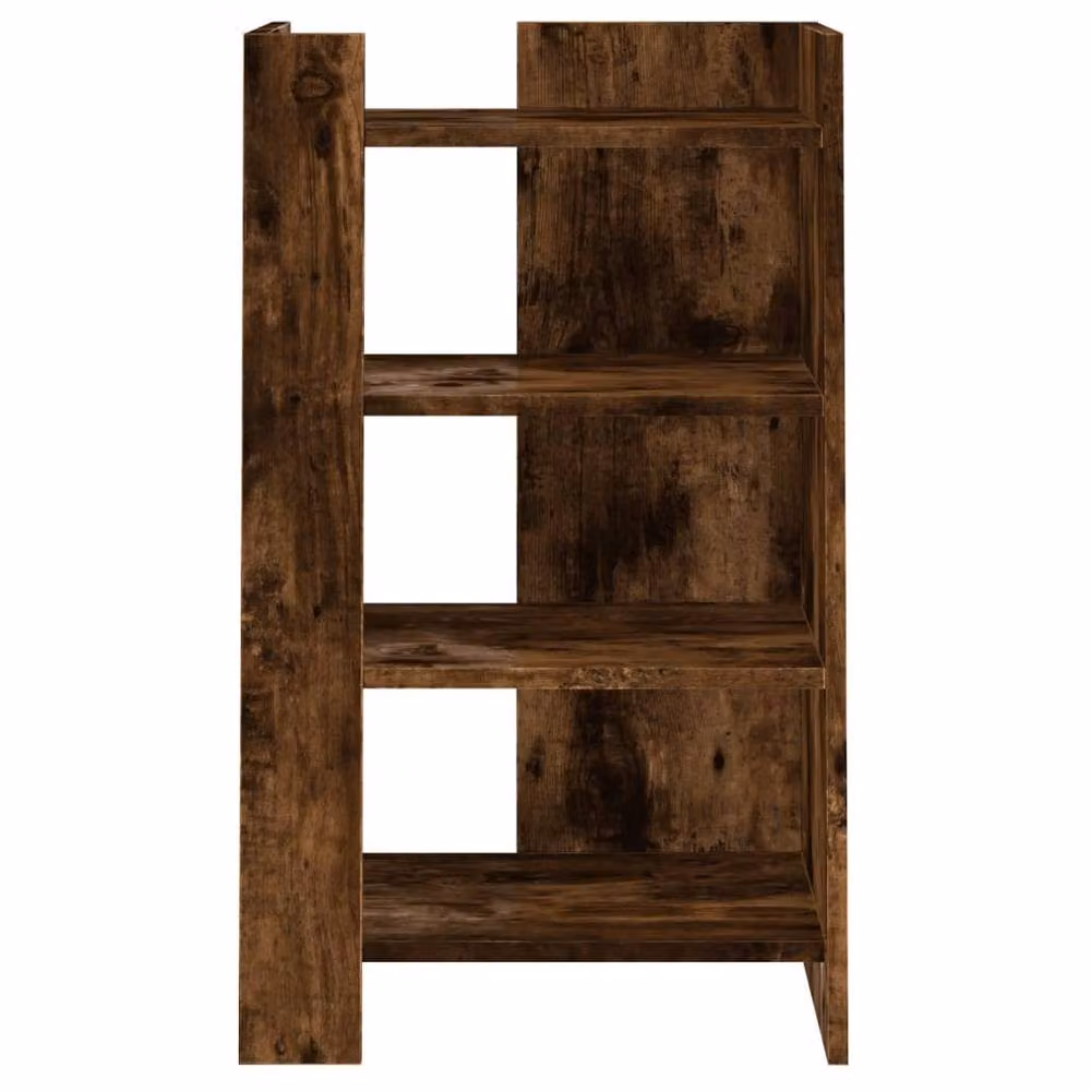 Berkfield Home Smoked Oak Sideboard in Brown, W/D/H: 45 x 35 x 75 cm – 4