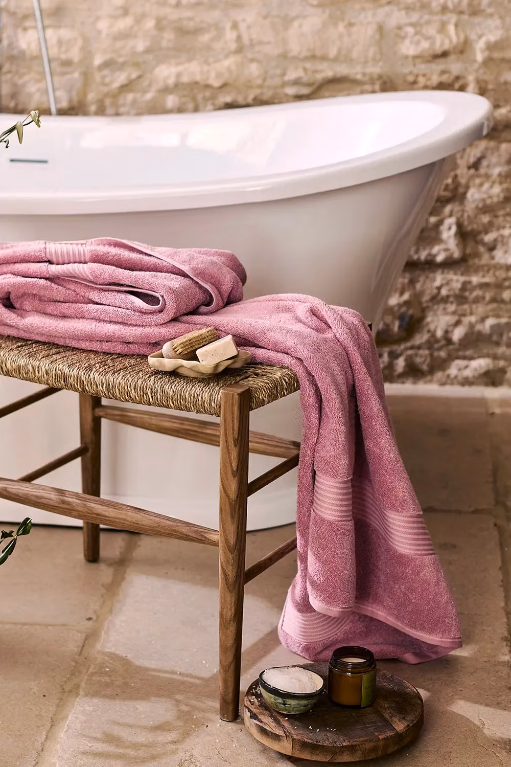 CHRISTY Supreme Hygro 8 Piece Luxury 100% Supima Cotton Towel Set in Pink – 2