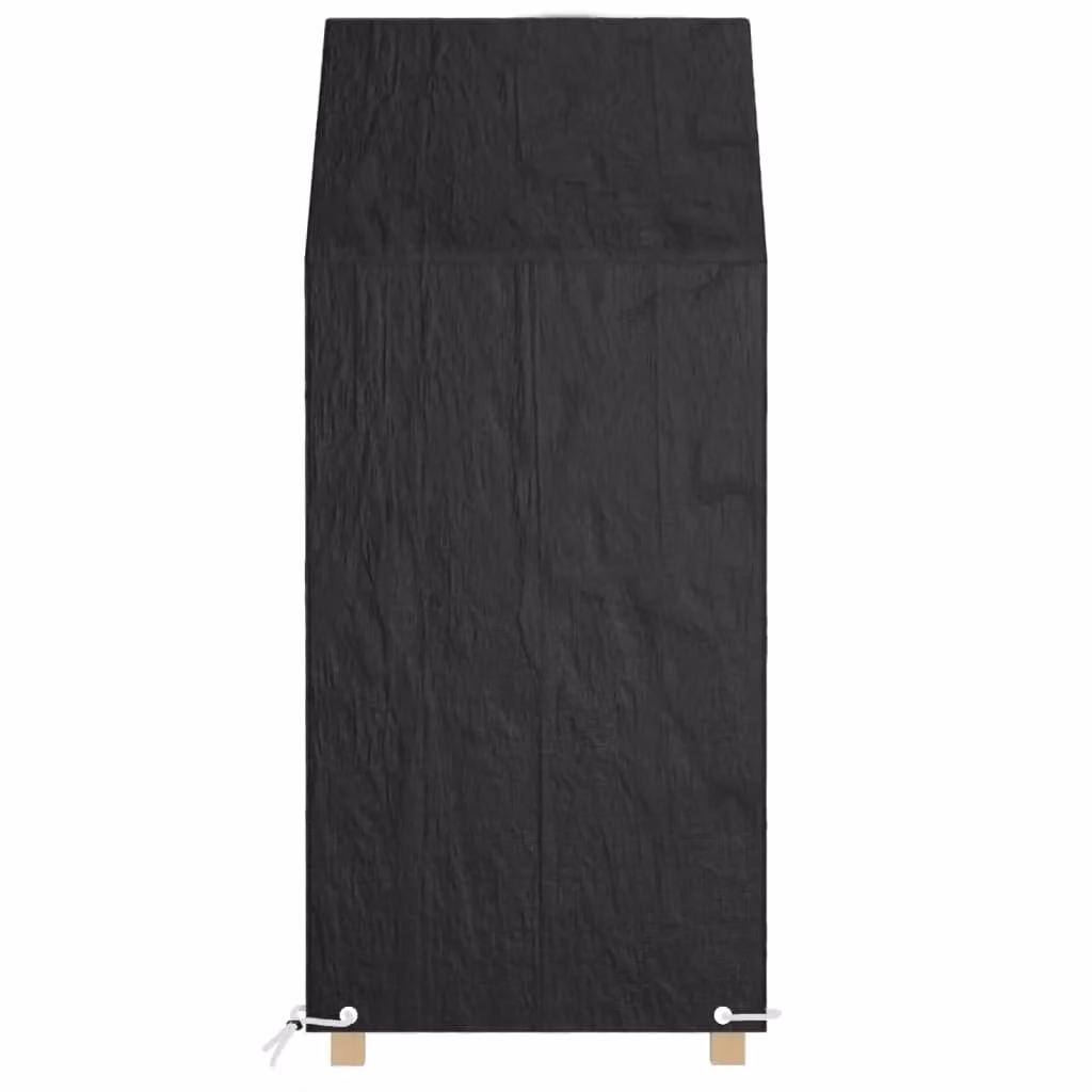 Berkfield Home Water-Repellent Dining Chair Covers, 2 Pack, Black, H 110-150 x W 65 x D 65 cm