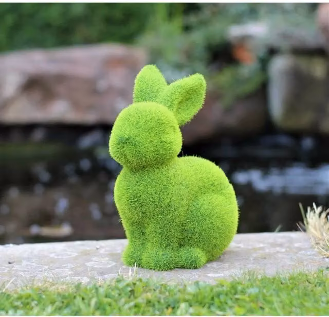 SPETLEK Green Rabbit Garden Ornament – 1