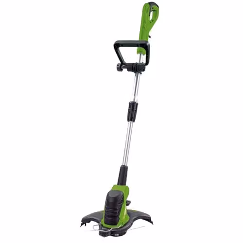 Draper 45927 Grass Trimmer with Double Line Feed, 500W, Green and Black – 1