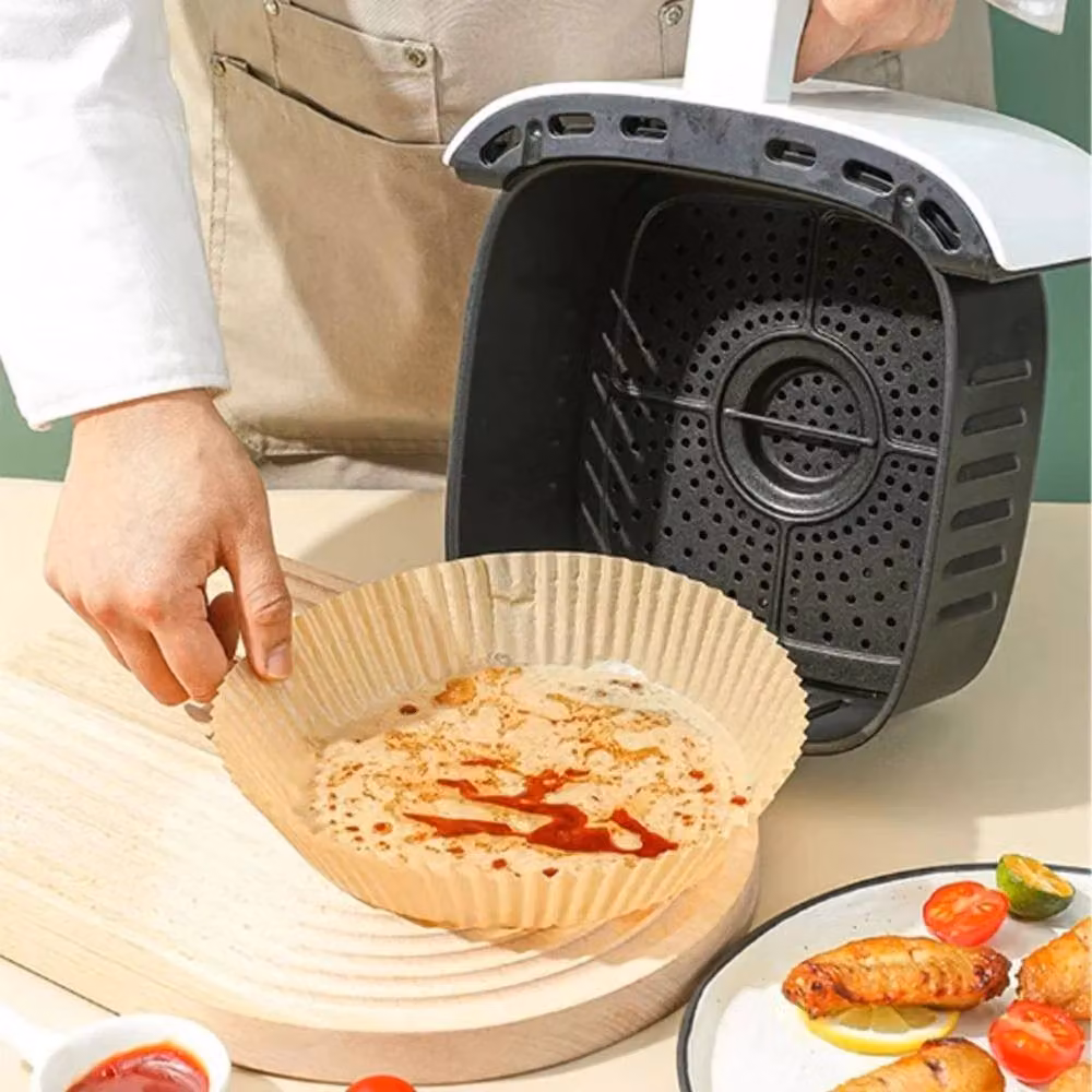 Marco Paul 50pcs Circular Air Fryer Liners in Brown – 6