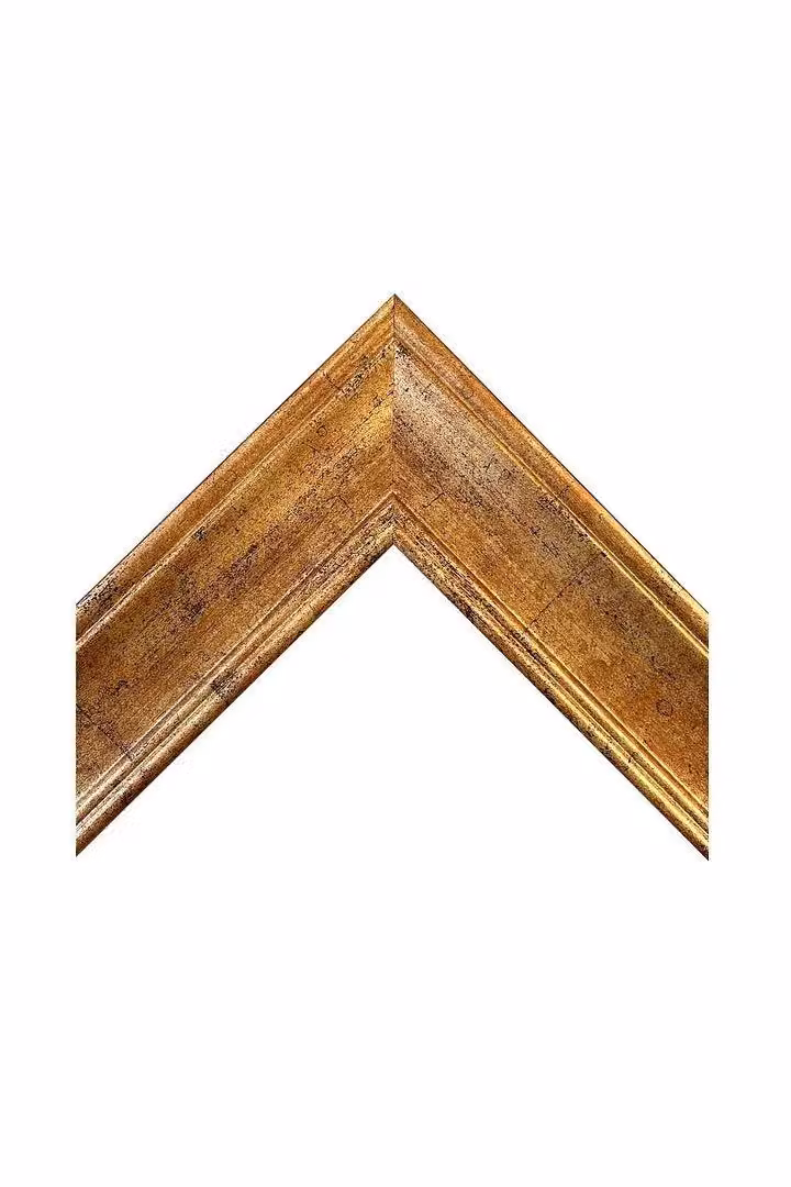 Frames & Mirrors 4U Scandi Antique Gold Rectangular Photo Frame, W: 60.96 cm, H: 45.72 cm – 2