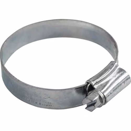 Faithfull Silver Galvanised Steel Jubilee Hose Clips 35-50mm