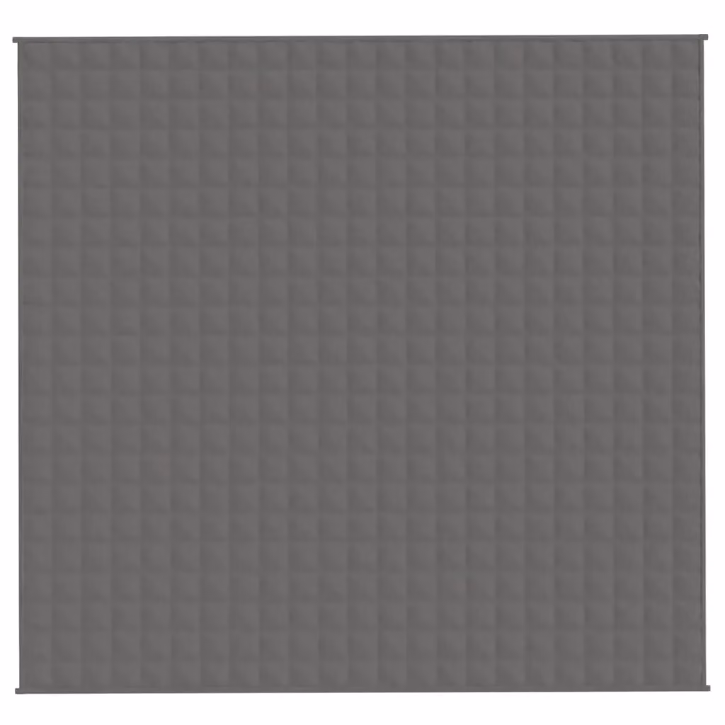 Berkfield Home Grey Weighted Blanket for Adults, W: 220 cm, D: 230 cm, 11 kg – 3