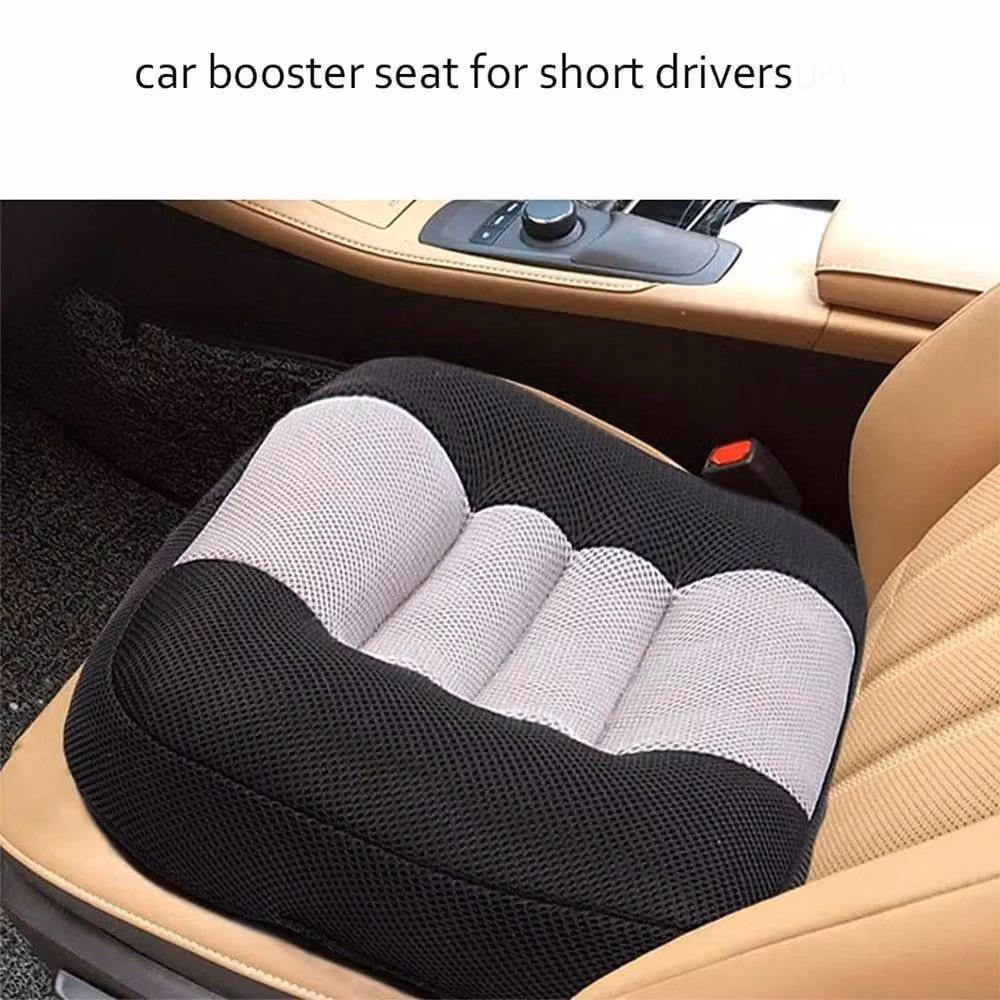 NESTLUNE Adult Car Booster Seat Portable Breathable Cushion in Black, W/D/H: 100 x 190 x 10 cm – 3