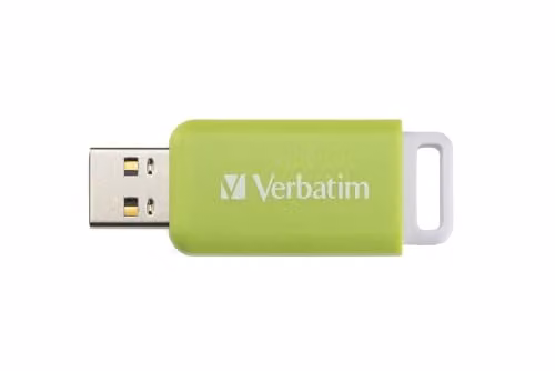 Verbatim DataBar USB Stick Compact Flash Drive, 32GB, Green – 1