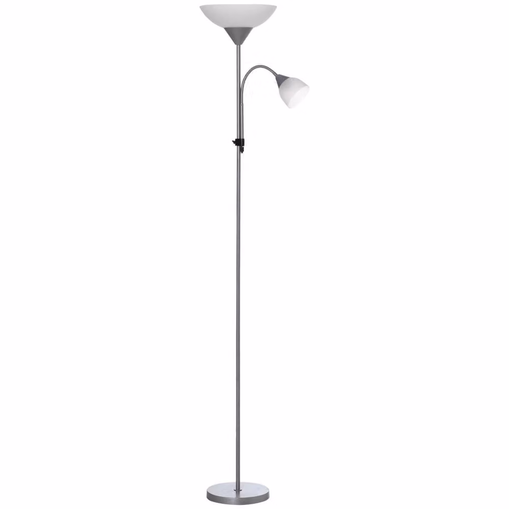 Wyld Haus Vina Metal Silver Mother & Child Floor Lamp, Height: 180 cm – 3