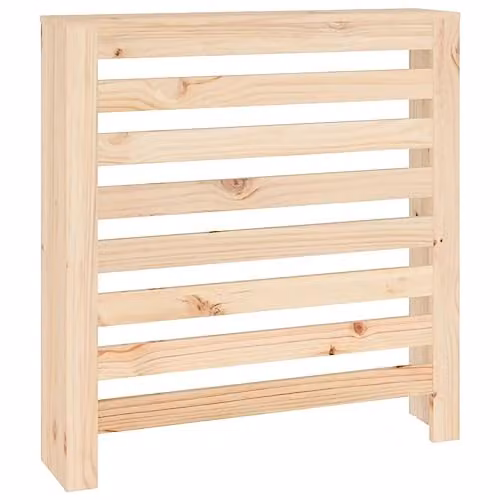 vidaXL Modern Radiator Cover in Natural Untreated Solid Pine, W/D/H: 79.5 x 19 x 84 cm – 1