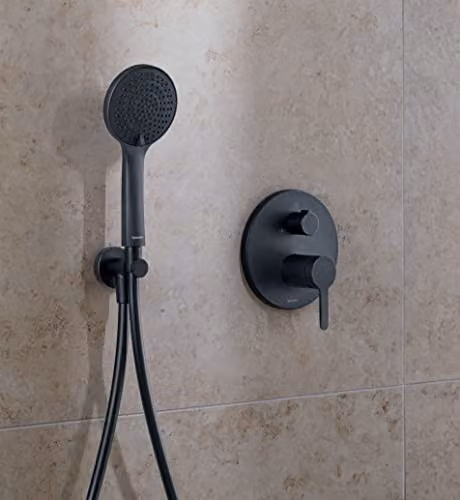 Duravit Universal Rain Hand Shower with Anti-Limescale Function, Matt Black – 4