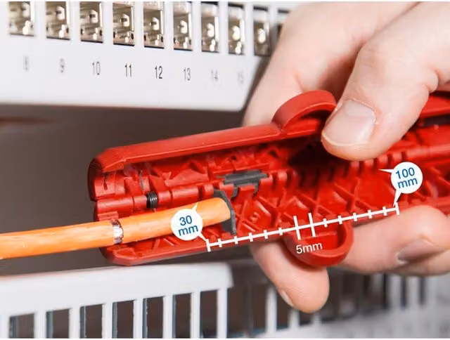 Weicon Cat Cable Stripper No.10 in Red and Multicolour – 1