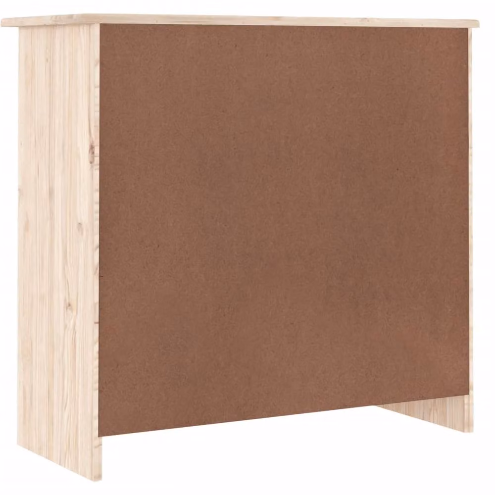 Berkfield Home ALTA Sideboard in Light Tan Solid Pine Wood, W/D/H: 77 x 35 x 73 cm – 2