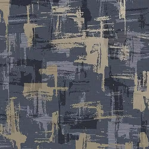 Holden Decor Abstract Geometric Navy Blue Wallpaper Roll