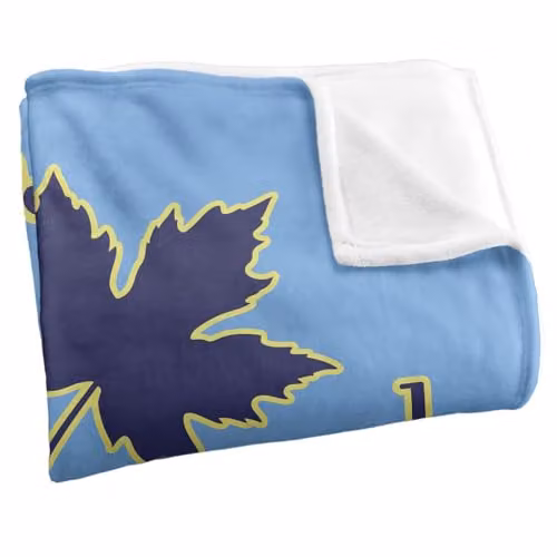 Warner Bros. Gilmore Girls Leaf Logo Super Soft Silky Touch Fleece Throw Blanket, Multicolour, W: 127.0 cm x D: 152.4 cm – 2