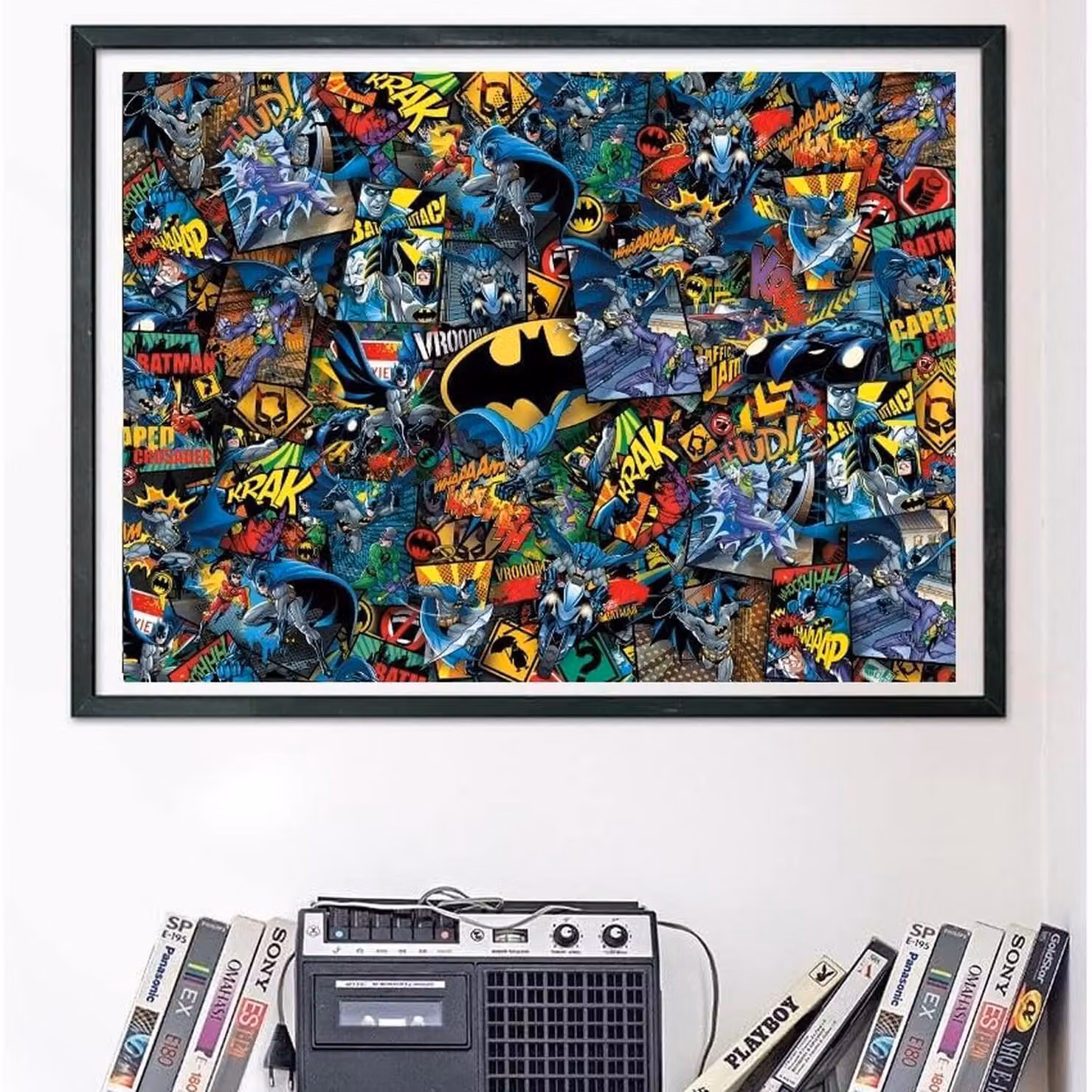 Clementoni Batman Impossible 1000 Piece Jigsaw Puzzle in Multicolour and Grey – 2