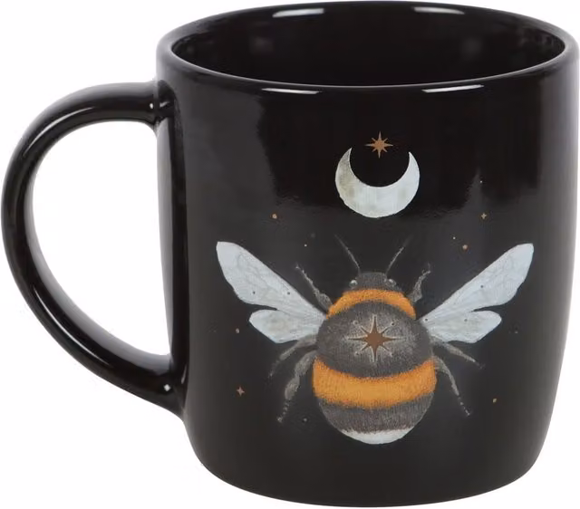 Something Different Forest Bee Ceramic Mug in Black – 1
