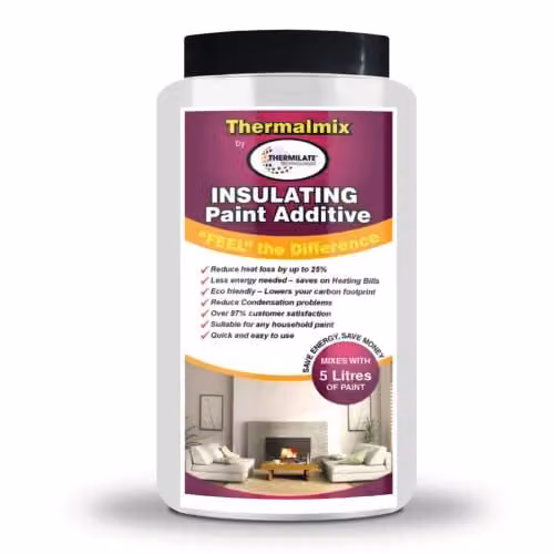 Thermilate Technologies Thermalmix Insulating Paint Additive, Transparent – 1