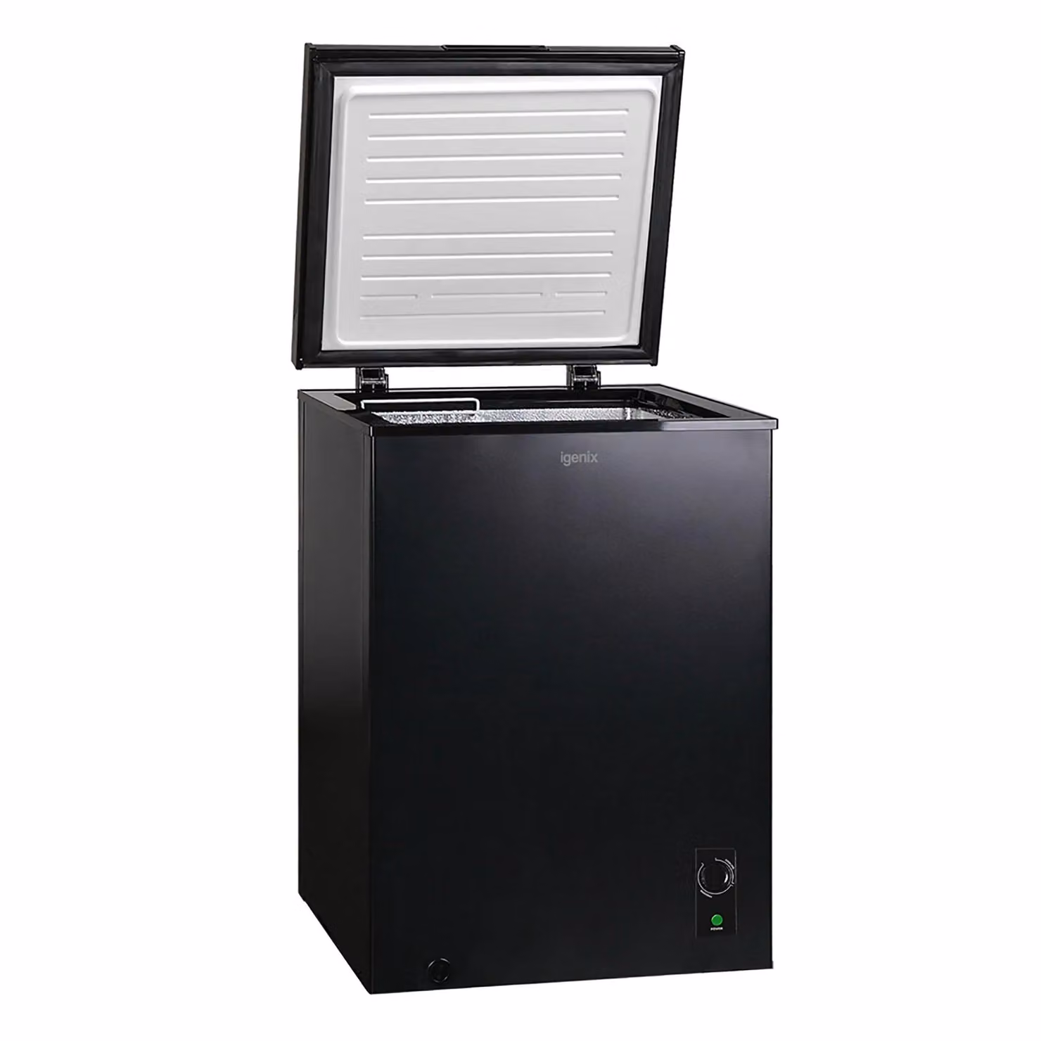 Igenix Freestanding 99L Chest Freezer in Black – 2
