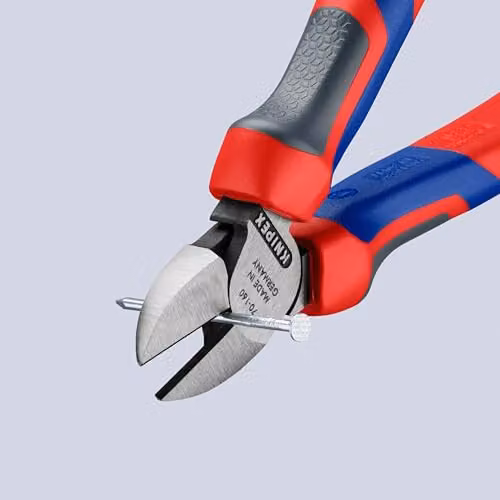 Knipex Side Cutter in Blue, Red and Multicolour, 160 mm – 2