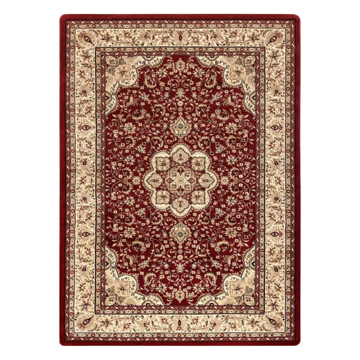 RugsX Royal Oriental Red Rectangular Rug W: 200 cm, D: 290 cm – 2
