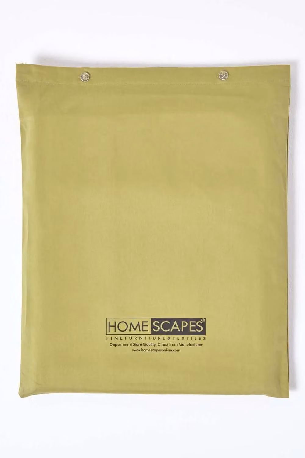 Homescapes Egyptian Cotton Single Fitted Sheet, 1000 Thread Count Mako Satin, Green, W/D/H: 90 x 200 x 30.48 cm – 2
