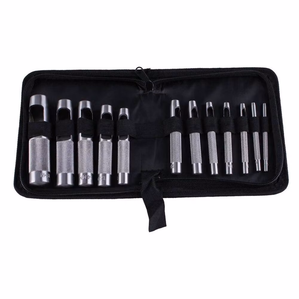 SPETLEK 12 Piece Hollow Hole Punch Tool Set with Silver Gasket, W: 520 mm, L: 10000 mm – 3