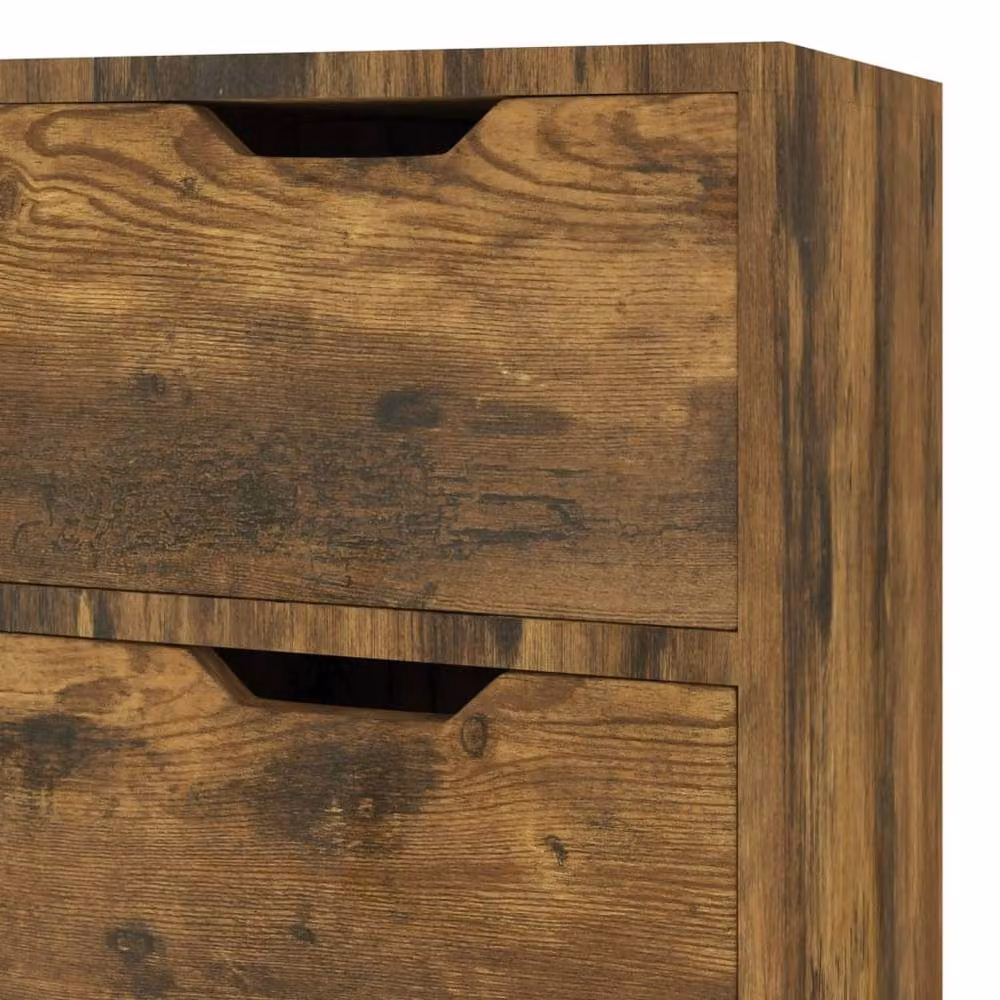 Berkfield Home Smoked Oak Sideboard in Brown, W/D/H: 90 x 30 x 72 cm – 5