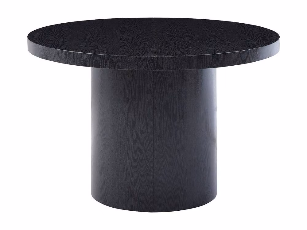 Vente-unique Sidrina Extendable Dining Table in Black MDF, 4-12 Seater, W/D/H: 120 x 100 x 76 cm – 3