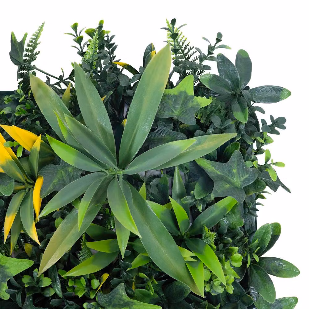 Monstershop Ayla Artificial Wall Tiles, 2 Pack, Green, W: 100 cm, H: 100 cm – 3