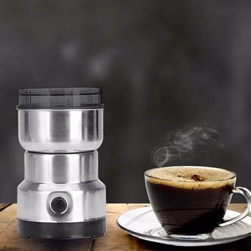 SPETLEK Electric Coffee and Nut Grinder in Silver Stainless Steel – 4